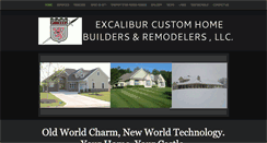 Desktop Screenshot of excaliburbuilders.com